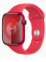 Fotografías Frontal de Apple Watch Series 9 41mm Grafito y Rojo. Detalle de la pantalla: Pantalla de inicio