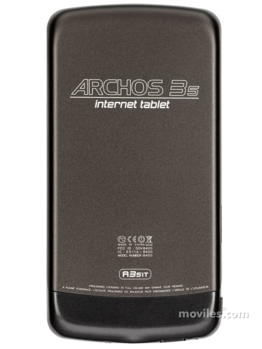 Imagen 3 Tablet Archos 35 Internet
