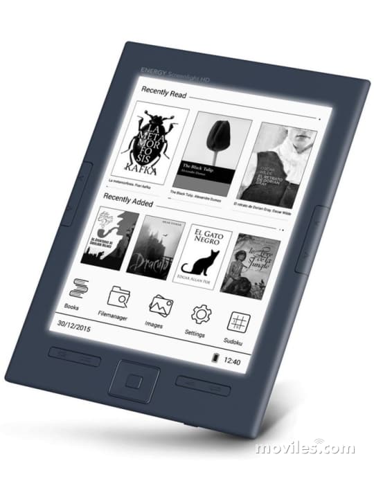 Imagen 2 Tablet Energy Sistem Energy Ereader Screenlight HD