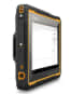 Fotografías Varias vistas de Tablet Getac ZX70 Negro y Amarillo. Detalle de la pantalla: Varias vistas