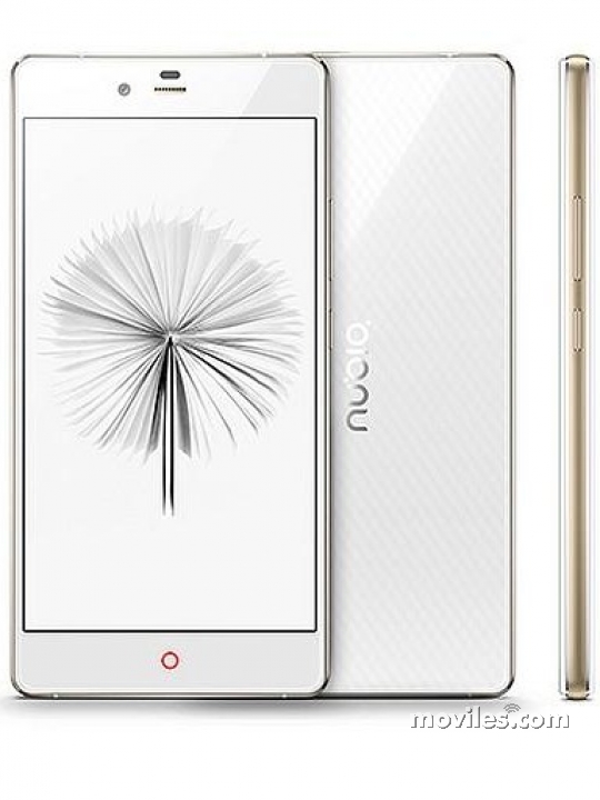 Custodia Cadorabo Rosa Trasparente Per ZTE Nubia Z9 MAX – Cover Sottile In TPU Morbido Antiurto