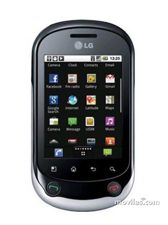 Imagen 2 LG Optimus Chat C550