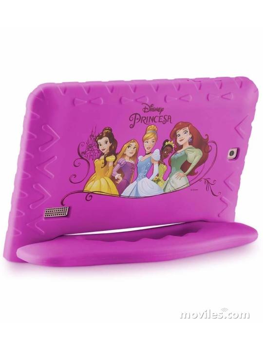 Imagen 2 Tablet Multilaser Disney Princesas Plus