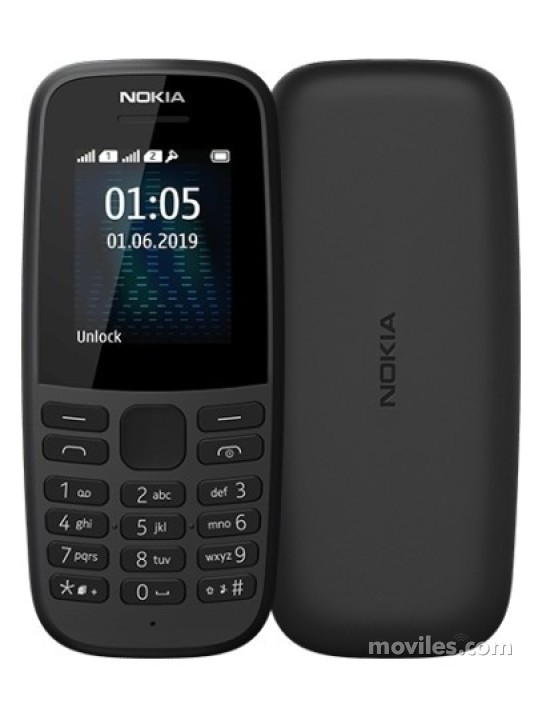 Características detalladas Nokia 105 (2019) 