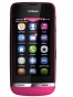 Fotografías Frontal de Nokia Asha 311 Rosa. Detalle de la pantalla: Pantalla de inicio