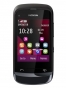 Fotografías Teclado cerrado y Frontal de Nokia C2-02 Negro. Detalle de la pantalla: Navegador de aplicaciones