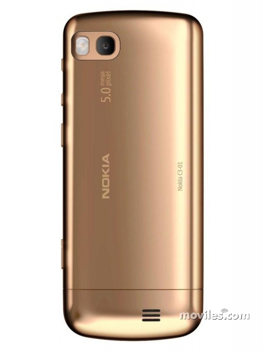 Imagen 2 Nokia C3-01 Gold Edition