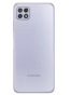 Fotografías Trasera de Samsung Galaxy A22 5G Violeta. Detalle de la pantalla: Cámara de fotos