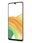 Fotografías Frontal de Samsung Galaxy A33 5G Melocotón. Detalle de la pantalla: Pantalla de inicio
