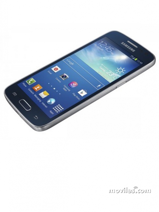 Fotografías Frontal de Samsung Galaxy Express 2 Azul. Detalle de la pantalla: Pantalla de inicio