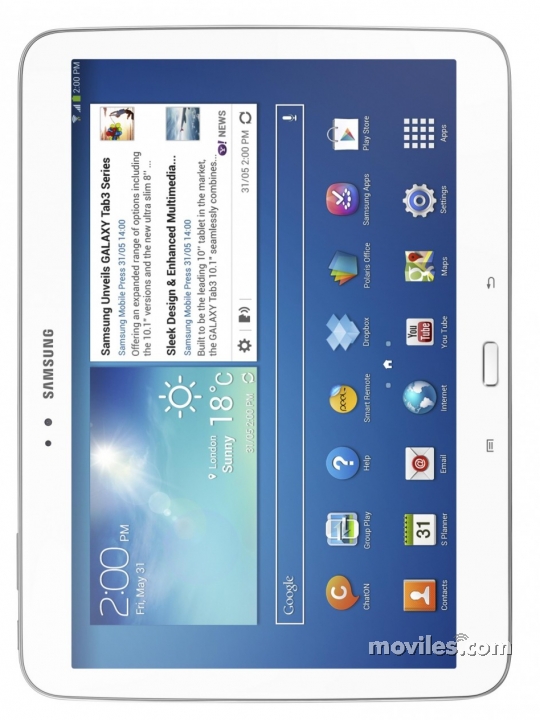Geografía filosofía preferible Características detalladas Tablet Samsung Galaxy Tab 3 10.1 4G - Moviles.com