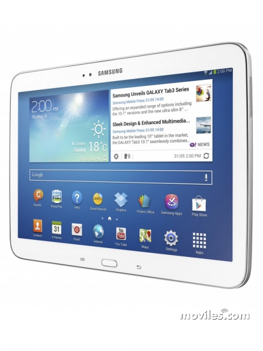 Imagen 2 Tablet Samsung Galaxy Tab 3 10.1 WiFi