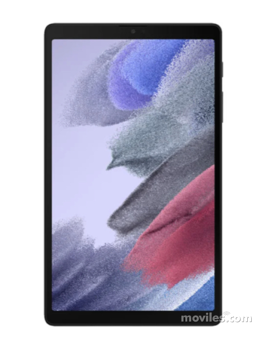Fotografías Frontal de Tablet Samsung Galaxy Tab A7 Lite Gris. Detalle de la pantalla: Pantalla de inicio