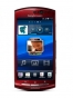 Fotografías Frontal de Sony Ericsson Xperia Neo Rojo. Detalle de la pantalla: Reproductor de música