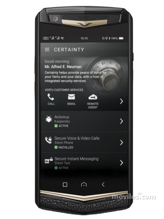 Imagen 2 Vertu Aster P Gothic