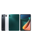 Fotografías Varias vistas de Tablet Xiaomi Pad 5 Blanco y Gris y Verde. Detalle de la pantalla: Varias vistas