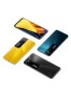 Fotografías Varias vistas de Xiaomi Poco M3 Pro Amarillo y Azul y Negro. Detalle de la pantalla: Varias vistas